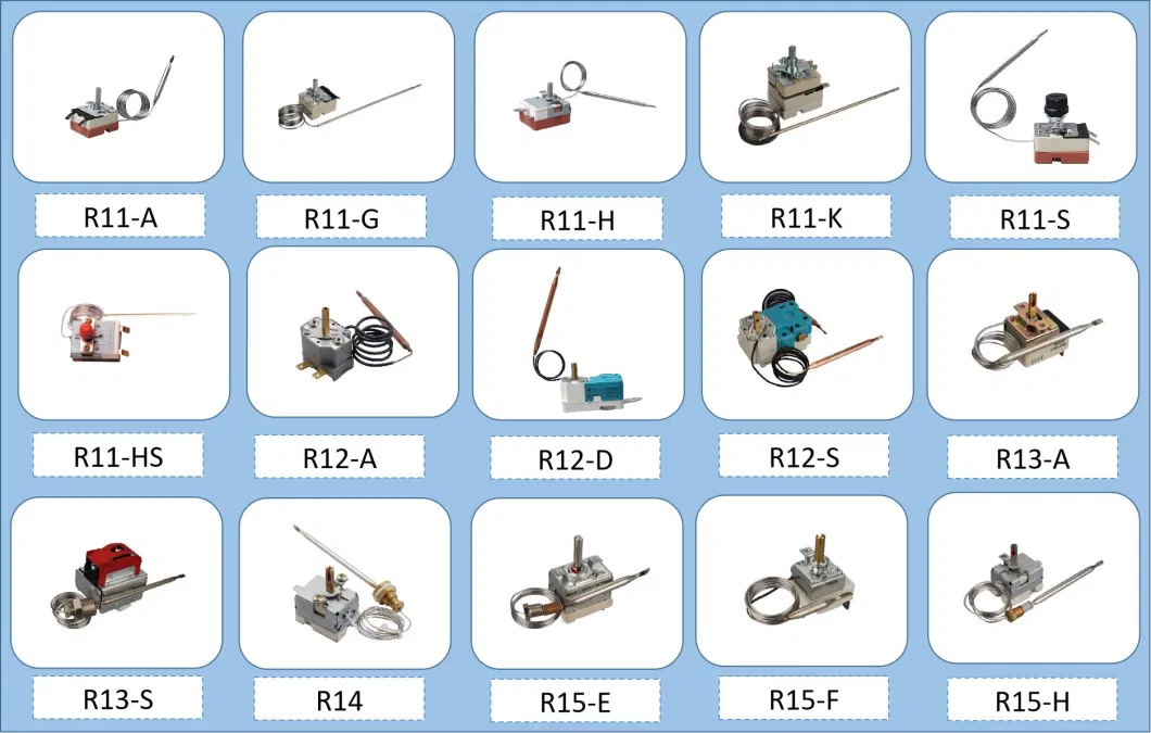 Kitchen Appliance Spare Parts High Quality Capillary Thermostat for Solar Water Heater